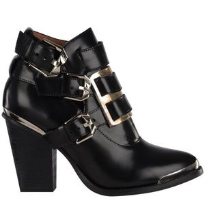 Jeffrey Campbell Hyatt Ankle Bootie with Buckles Women's Size 8.5